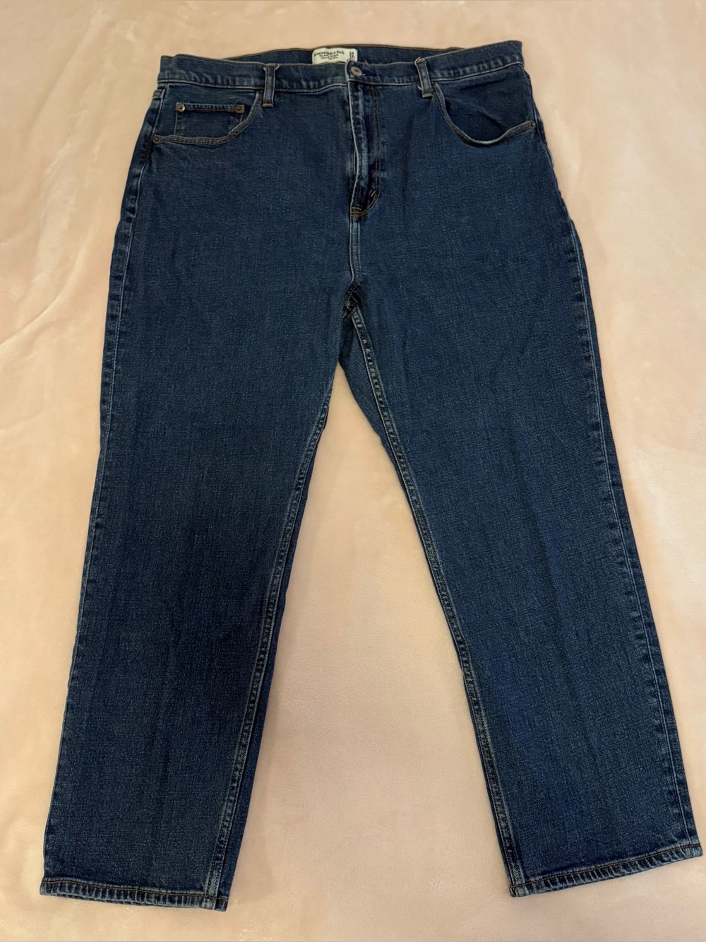 Abercrombie The Ankle Straight Ultra High Rise Denim Curve Love size 18